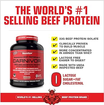 MuscleMeds Carnivor Beef Isolate 5LB 56servings