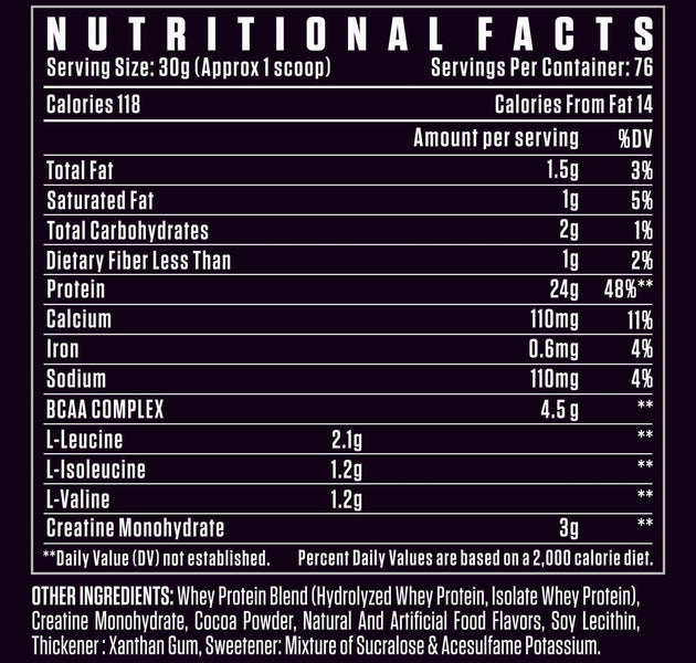 Dexter Jackson Anabolic Iso Whey, 76servings