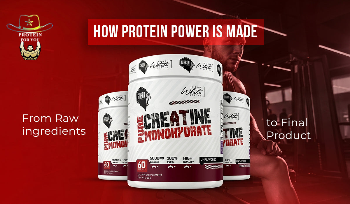 How Protein Powder Is Made: From Raw Ingredients to Final Product