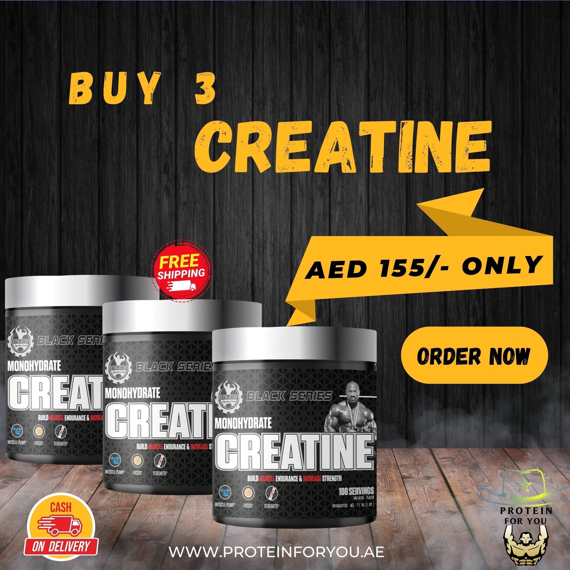 Shop Premium Creatine Monohydrate at Protein For You Abu Dhabi