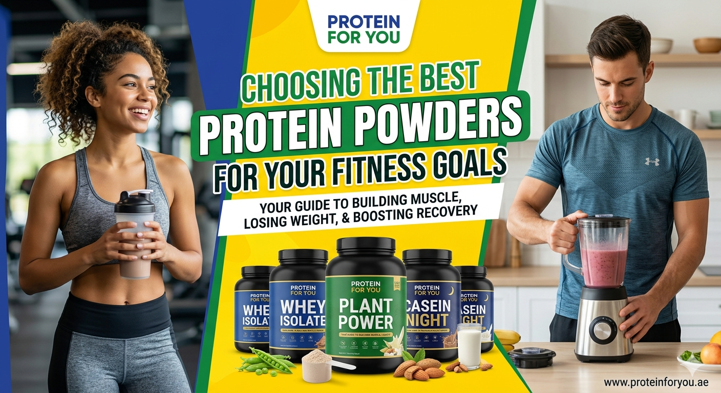 Choosing the Best Protein Powders for Your Fitness Goals