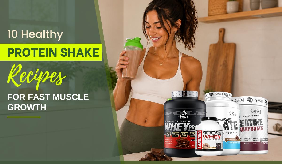 10 Healthy Protein Shake Recipes for Fast Muscle Growth