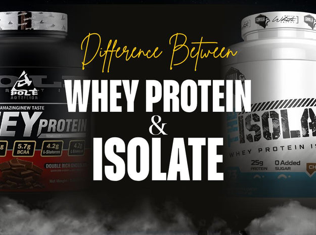 Difference between Whey Protein and Isolate