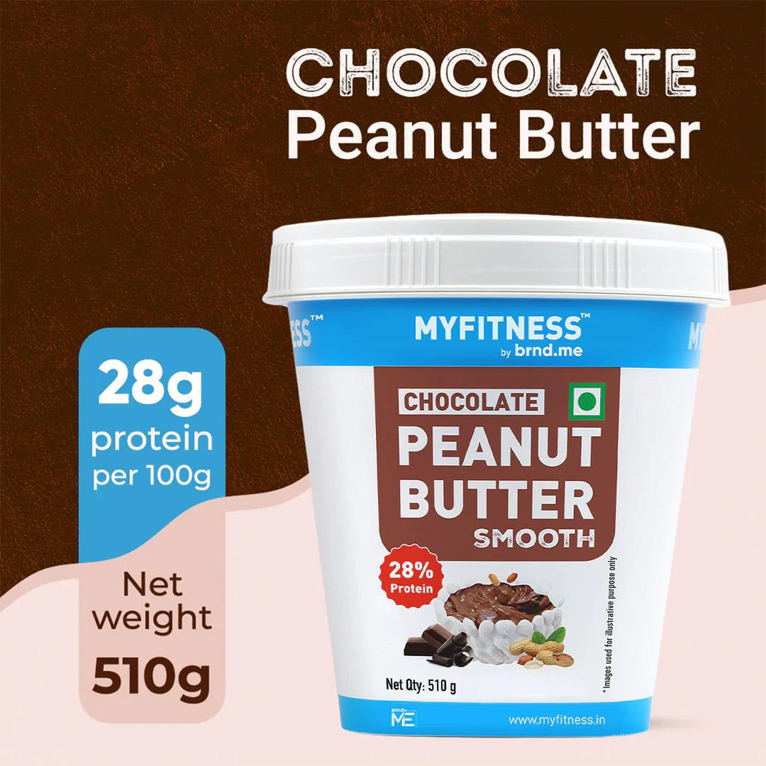 My Fitness Chocolate Smooth Peanut Butter 510g