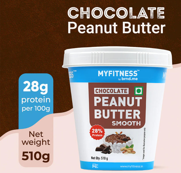 My Fitness Chocolate Smooth Peanut Butter 510g