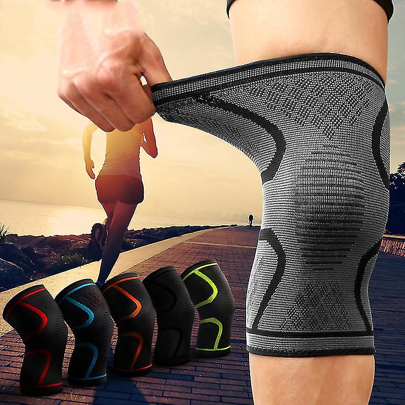 EXCEED Anti-Slip Adjustable Dynamic Compression Sleeve Knee Support (1pc)