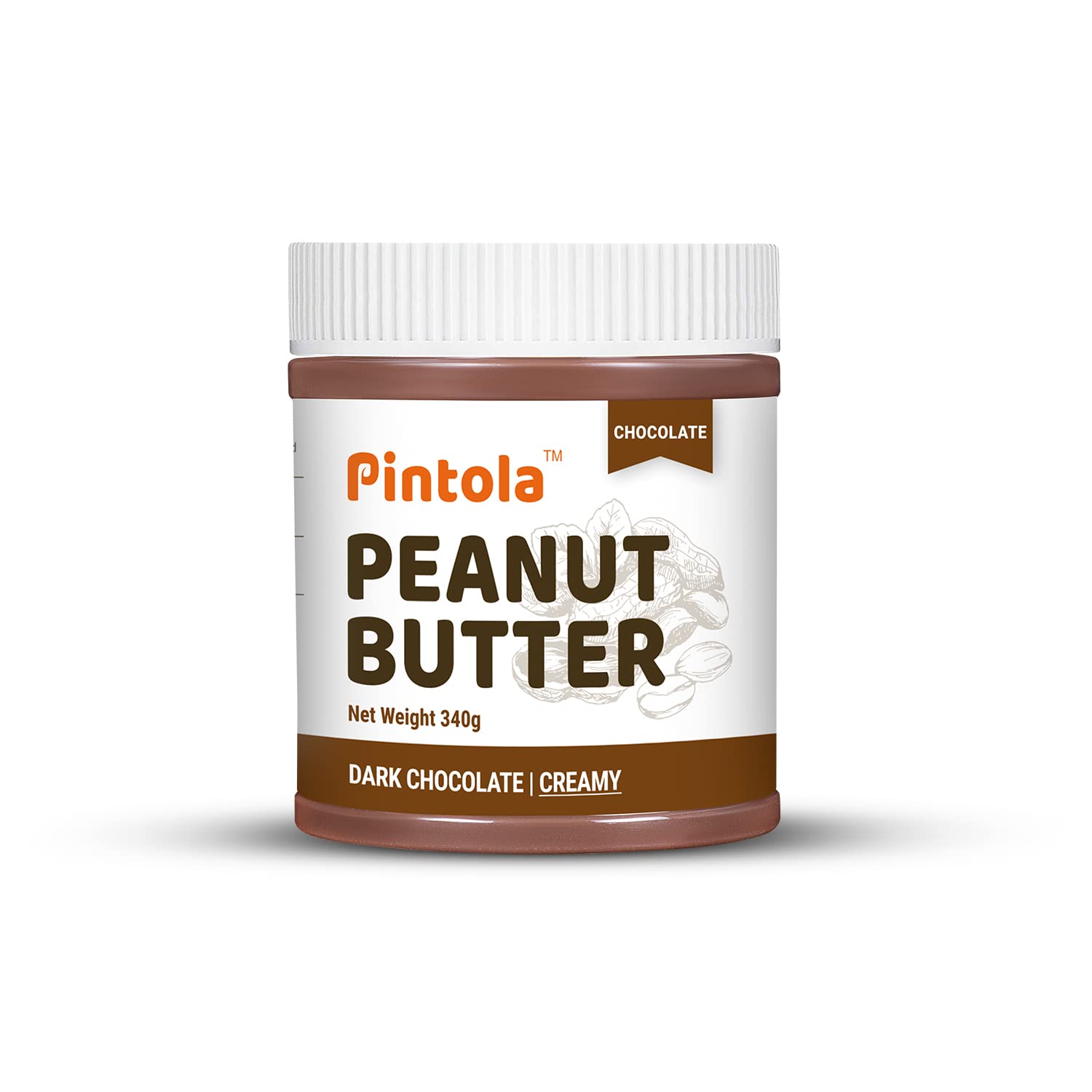 Pintola High Protein Dark Chocolate Peanut Butter 340g