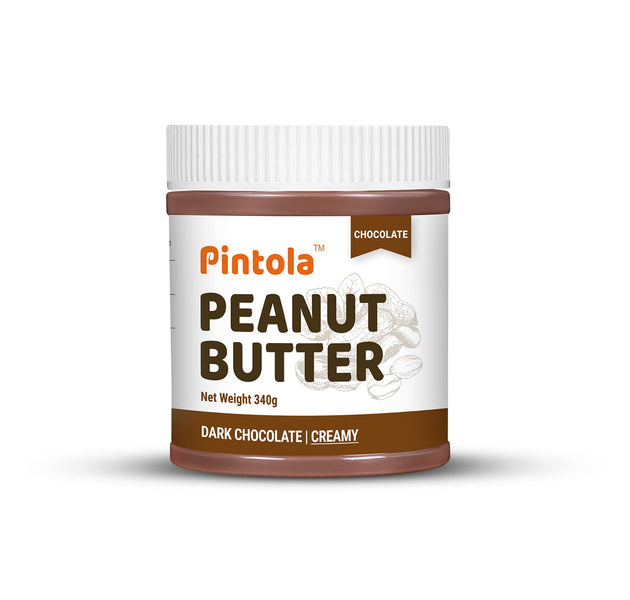 Pintola High Protein Dark Chocolate Peanut Butter 340g