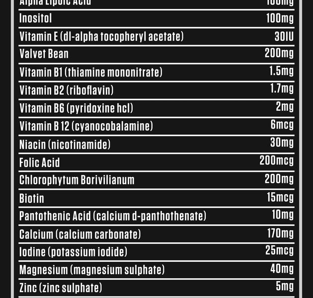 Dexter Jackson Testosterone Booster, 60capsules