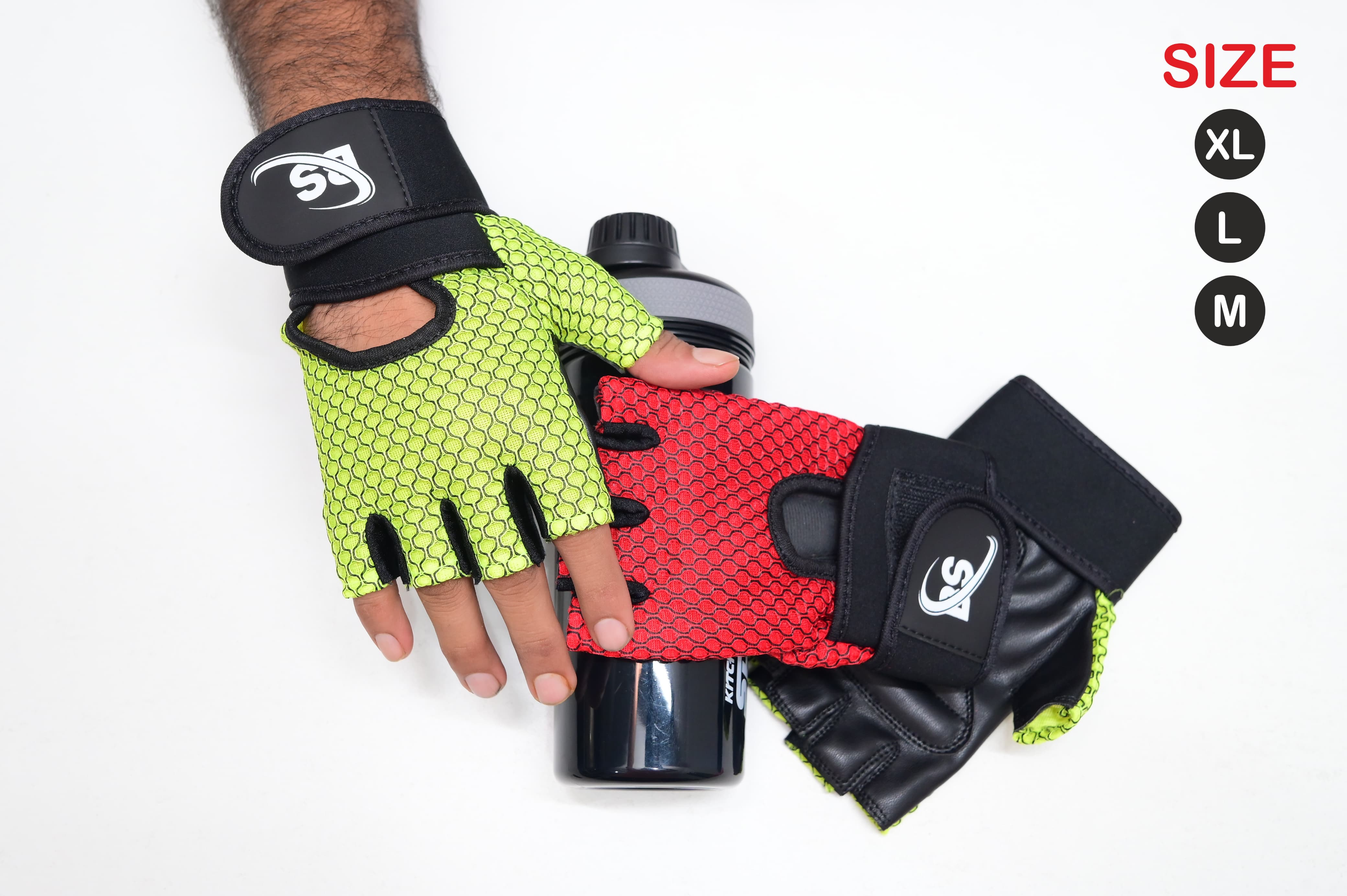 Baryar Mesh Gym Gloves