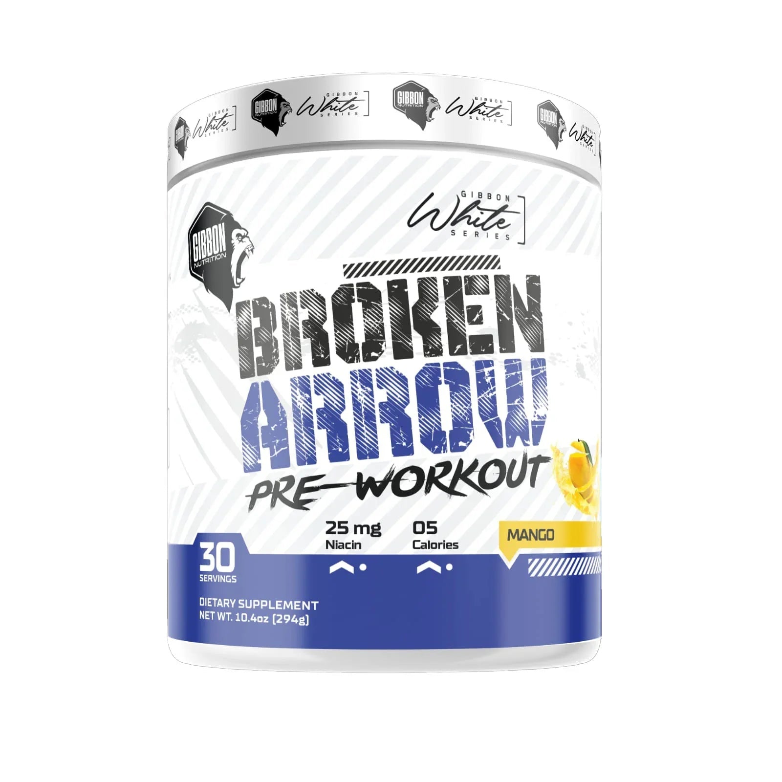 Gibbon Nutrition Broken Arrow Pre-workout 30servings