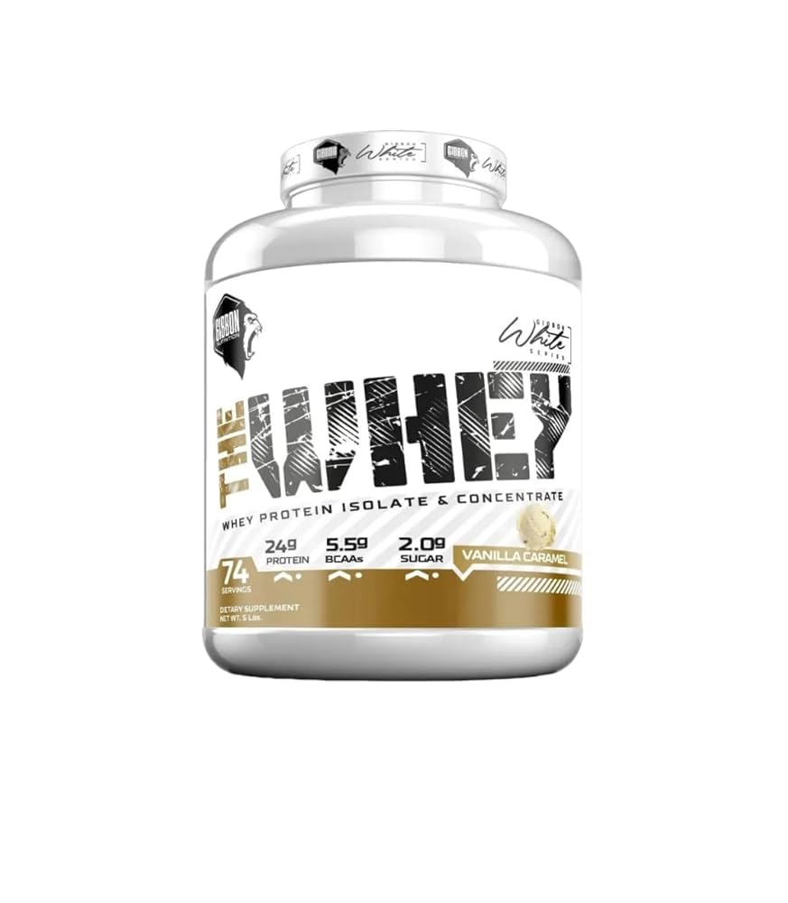 Gibbon Nutrition White Series Whey Protein 5LB