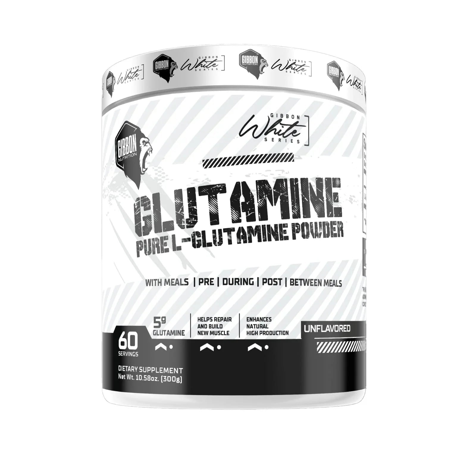 Gibbon Nutrition L-Glutamine 300GM Powder