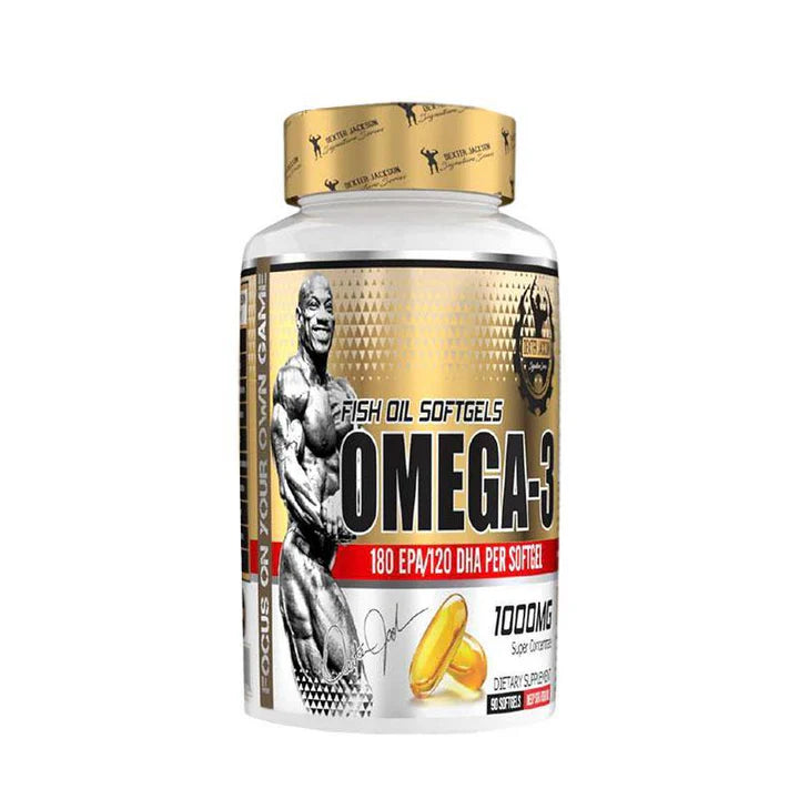 Dexter Jackson Omega-3 Fish Oil 90 Softgels