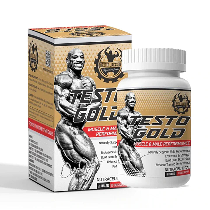 Dexter Jackson Testro Gold Test Booster 60 Tablets