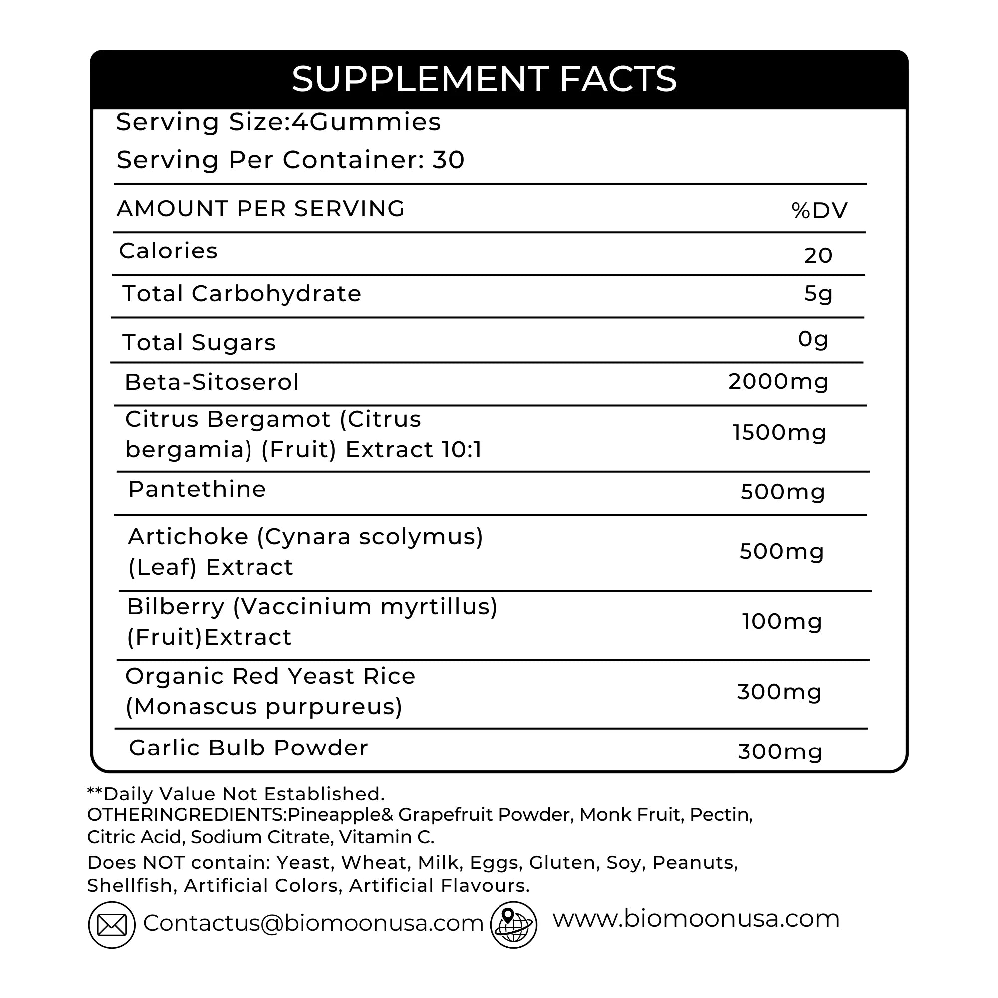 Bio Moon Lipid Gummies