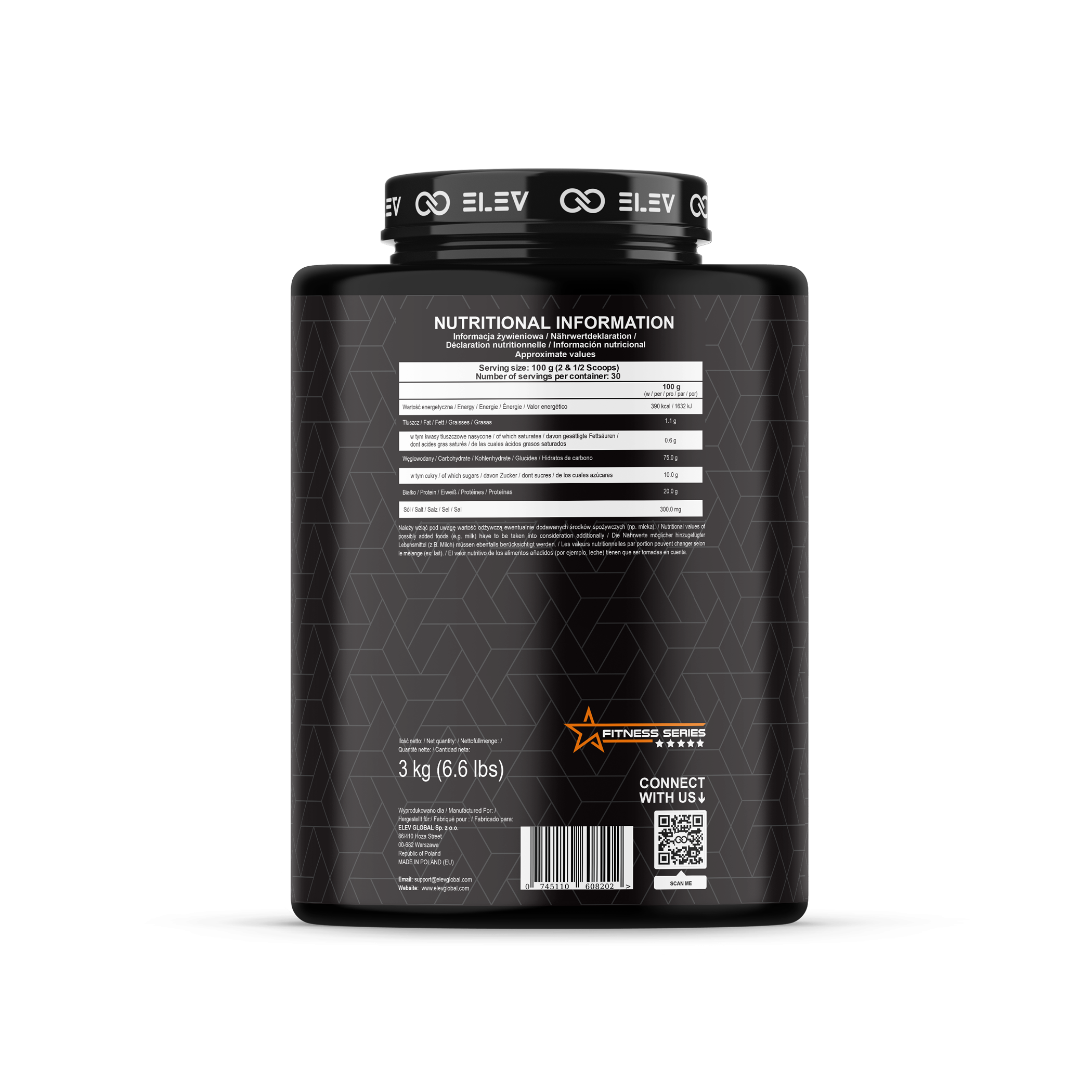 Elev Nutrition Mass Matrix 3kg