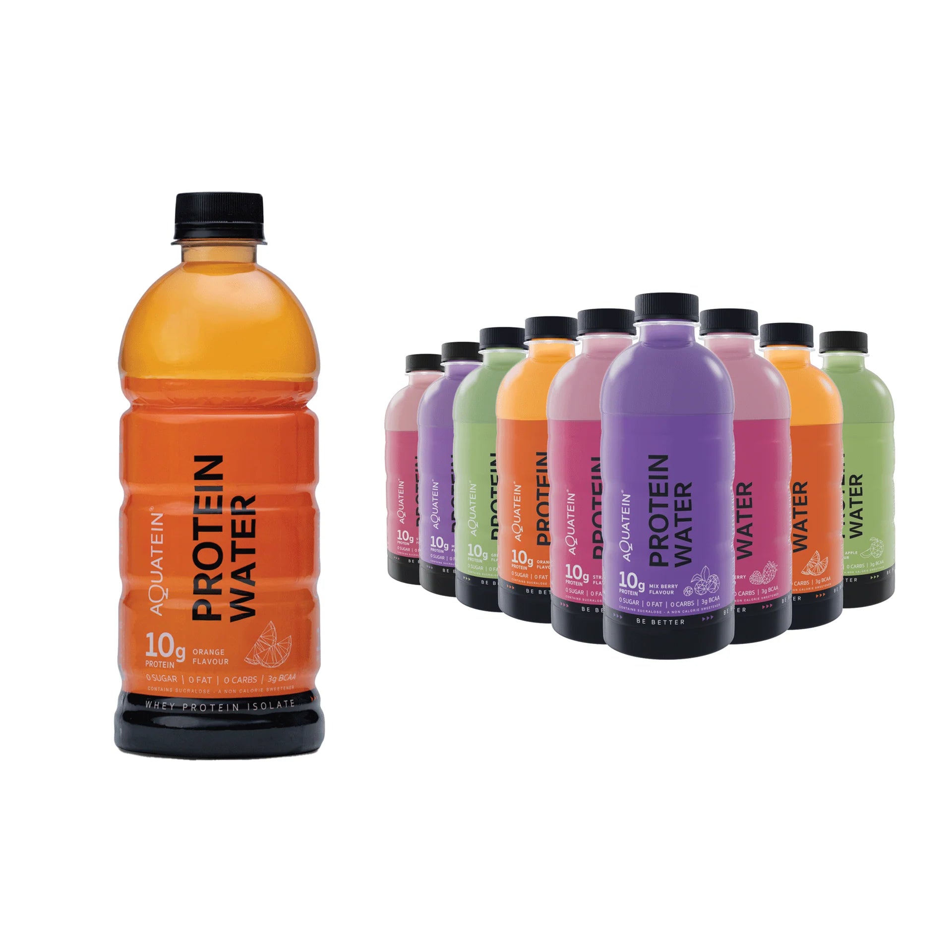 Aquatein 10g Protein Water Box of 24