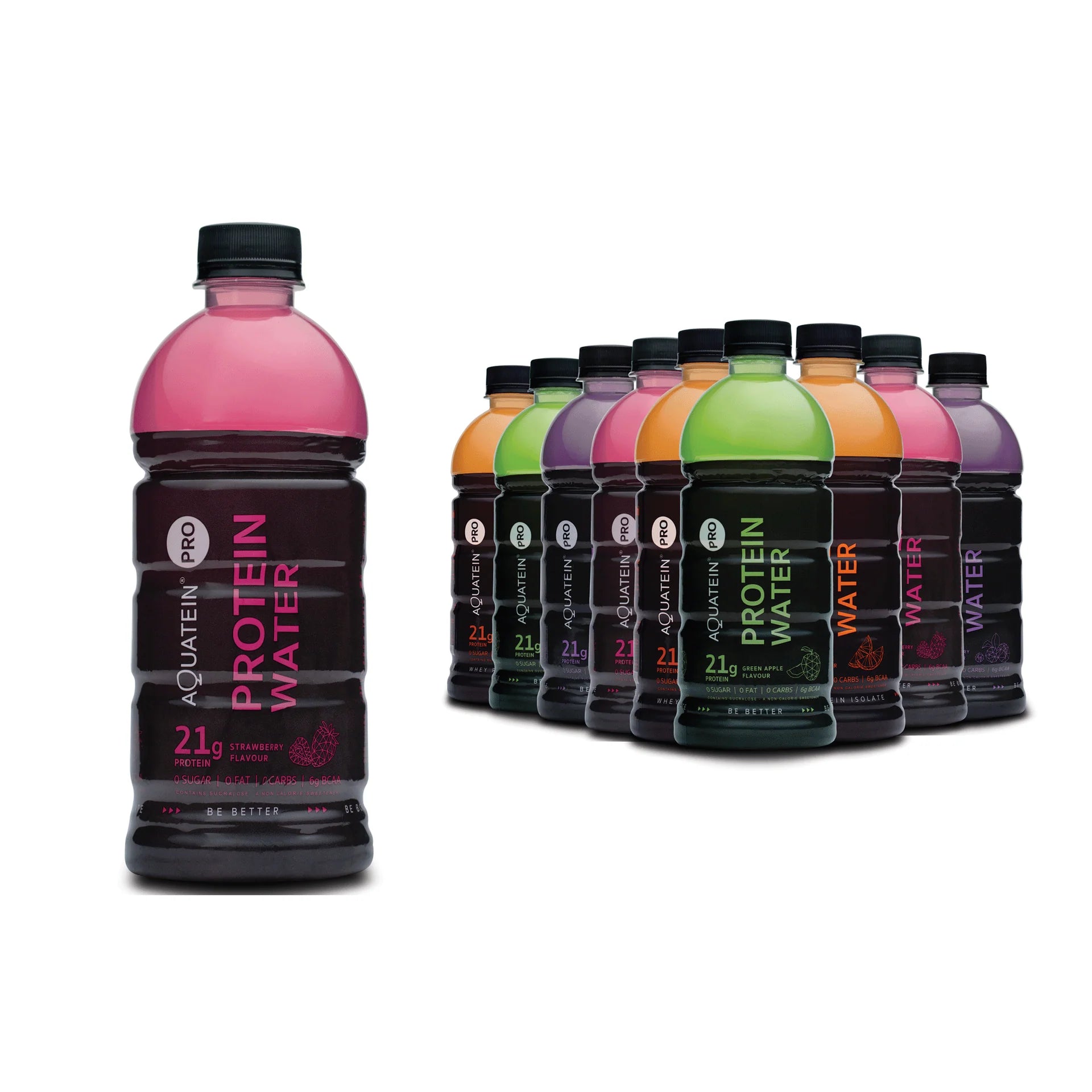 Aquatein PRO 21g Protein Water Box of 24