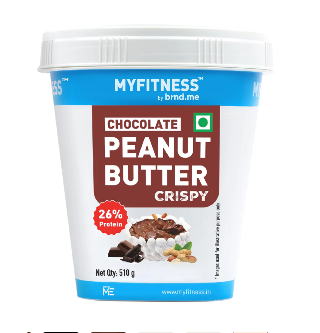 My Fitness Chocolate CRISPY Peanut Butter 510g