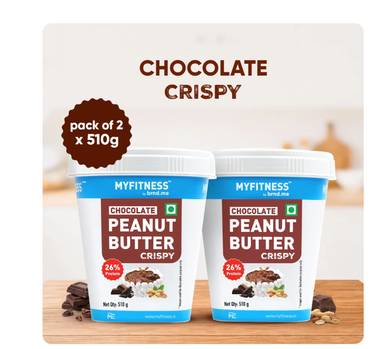 My Fitness Chocolate CRISPY Peanut Butter 510g