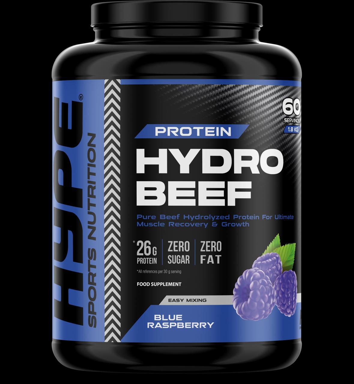 HYPE HYDRO BEEF 1.8KG – Tropical / Blue Raspberry
