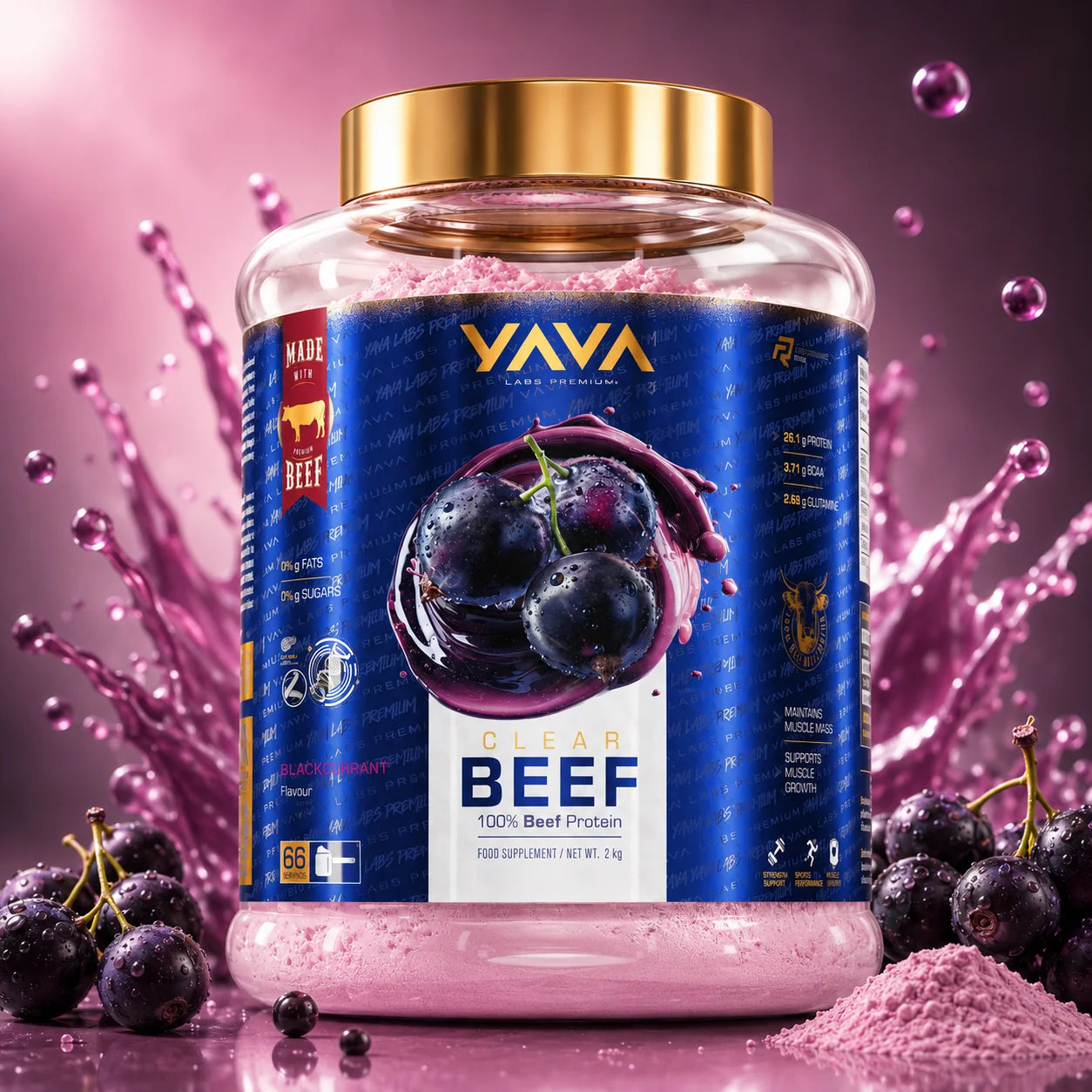 Premium 100% Beef Protein 2kg
