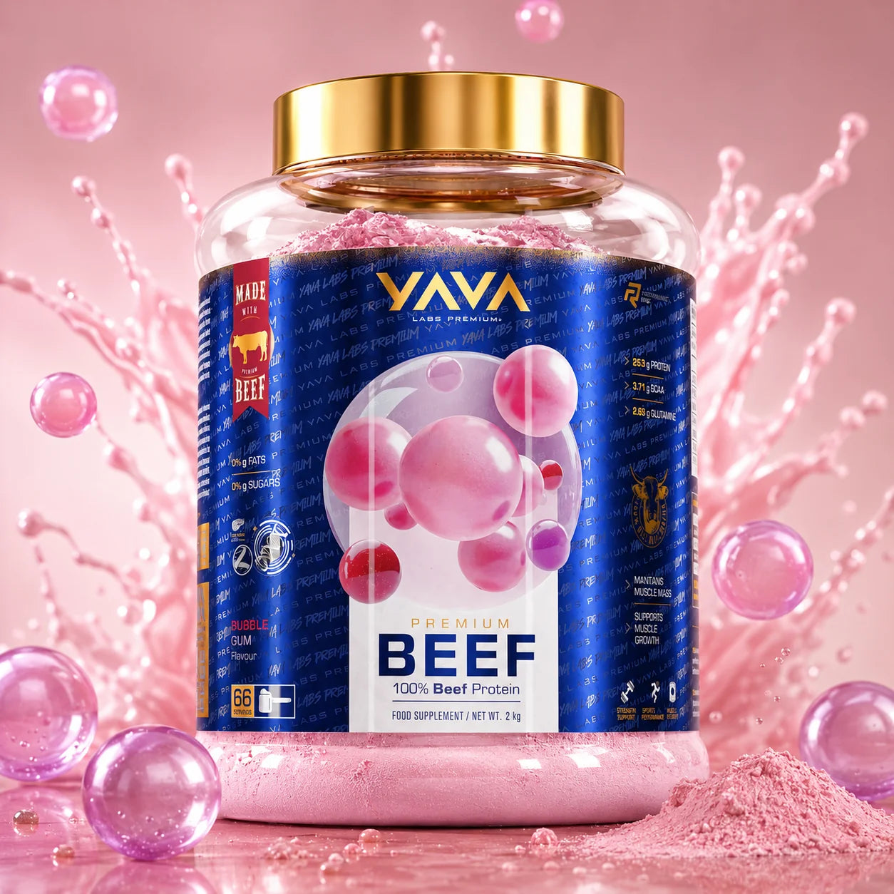 Premium 100% Beef Protein 2kg