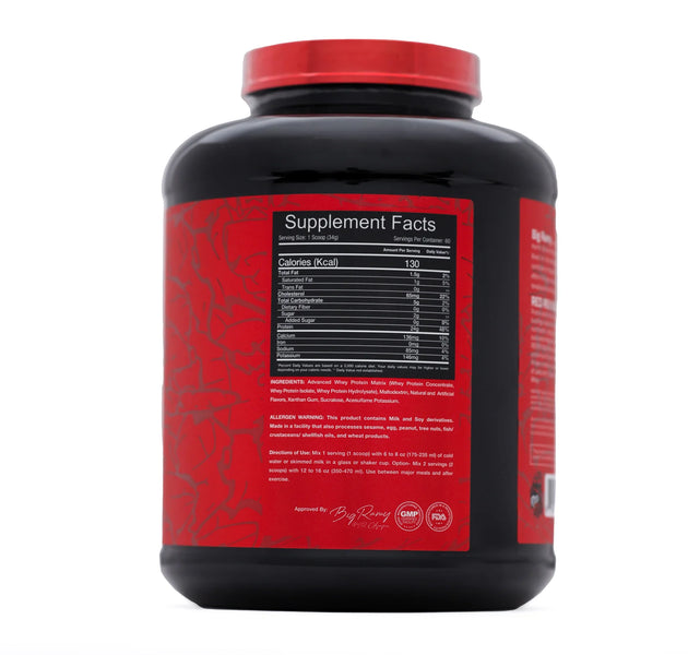 Big Ramy Labs Red Rex Big Whey 4.5LBS