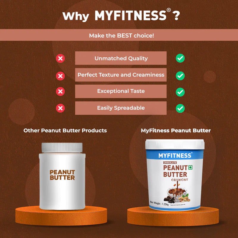 My Fitness Original Peanut Butter 510g: Crunchy