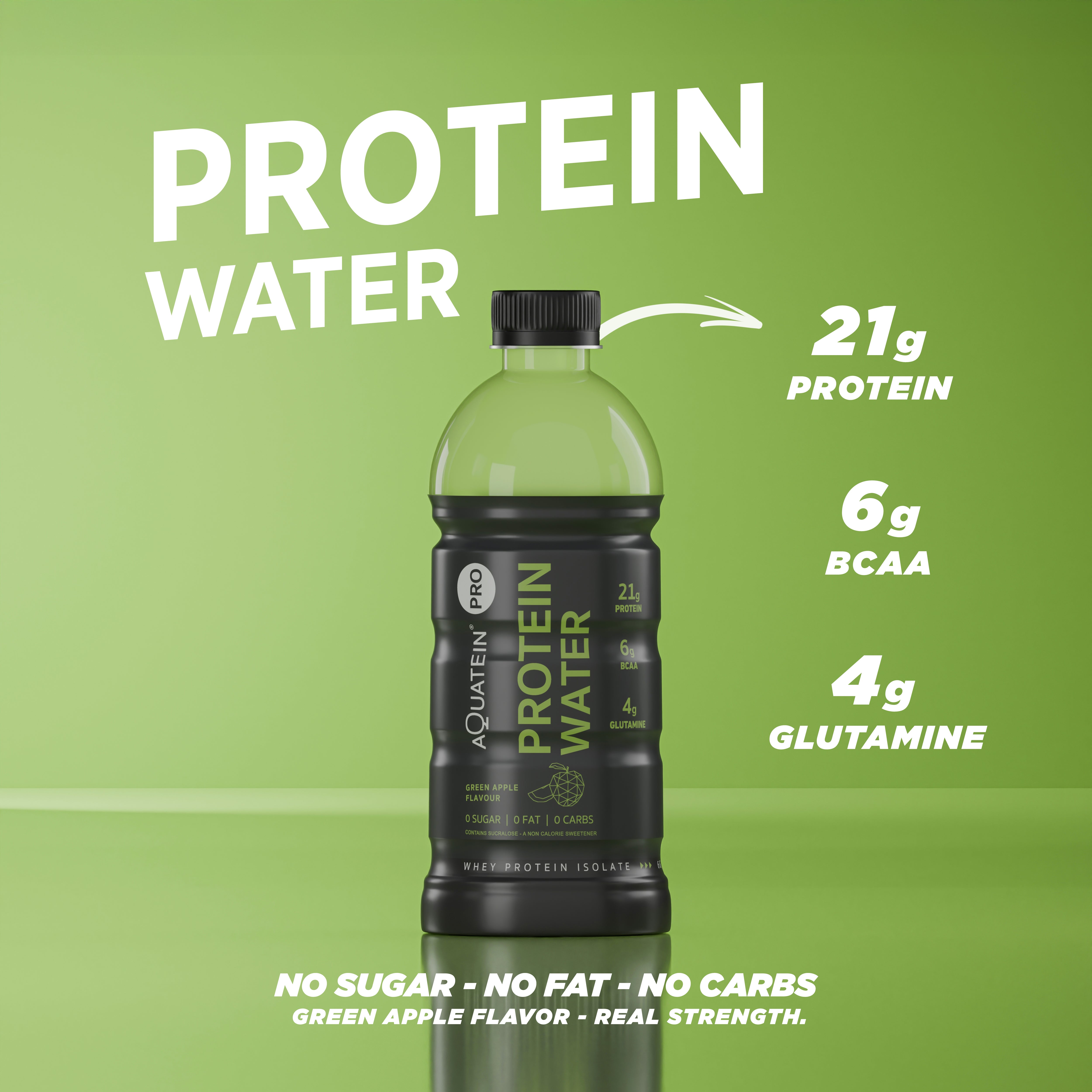 Aquatein PRO 21g Protein Water Box of 24