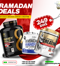 Pre-Workout, Creatine & Whey Combo 