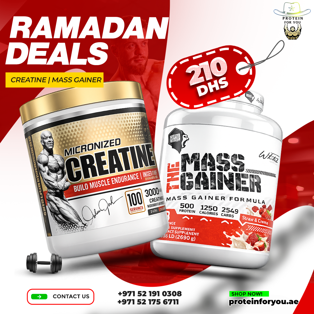 Gibbon Nutrition Mass Gainer + Dexter Jackson Creatine