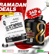 Elev Nutrition Iso Gold  + Gibbon L-Glutamine