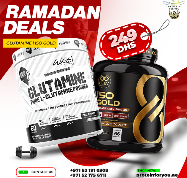 Elev Nutrition Iso Gold  + Gibbon L-Glutamine