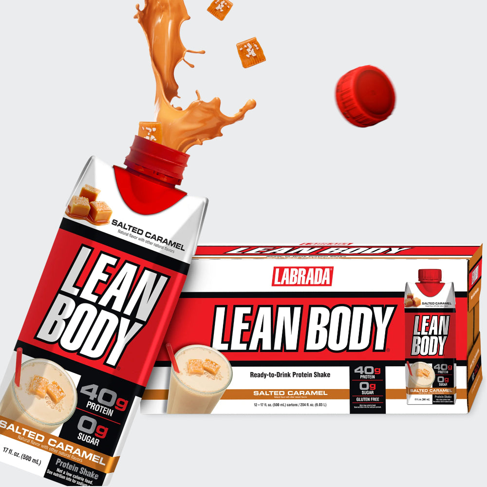 Labrada Lean Body Ready-to-Drink Protein Shake 500ml - No Sugar, Gluten Free
