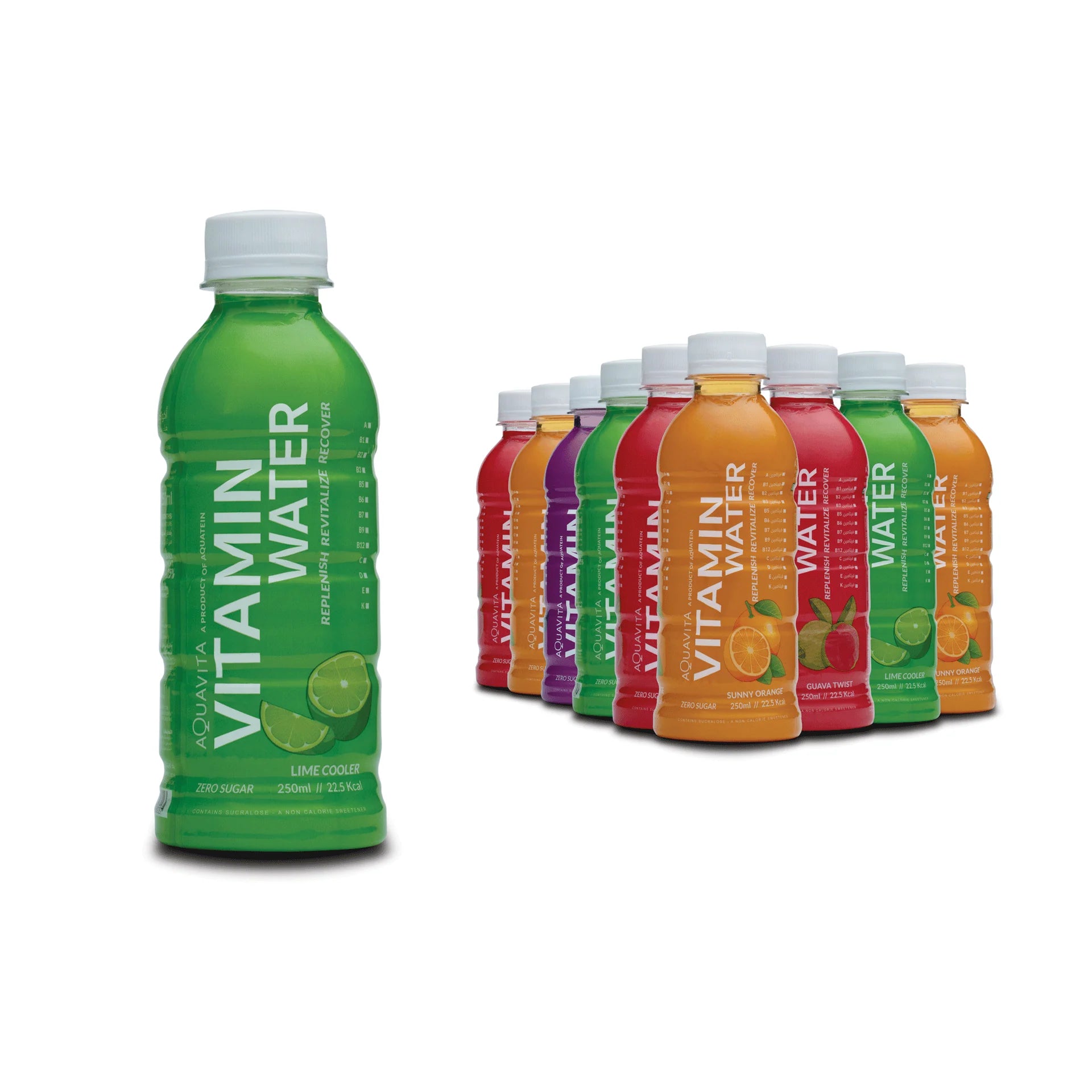 Aquatein Vitamin Water Box of 24