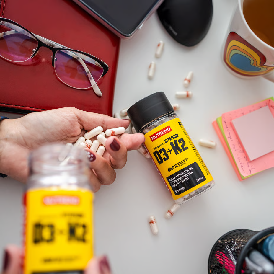 Nutrend Vitamin D3 + K2 Capsules