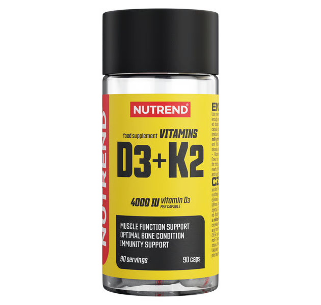 Nutrend Vitamin D3 + K2 Capsules