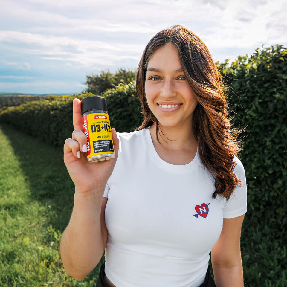 Nutrend Vitamin D3 + K2 Capsules